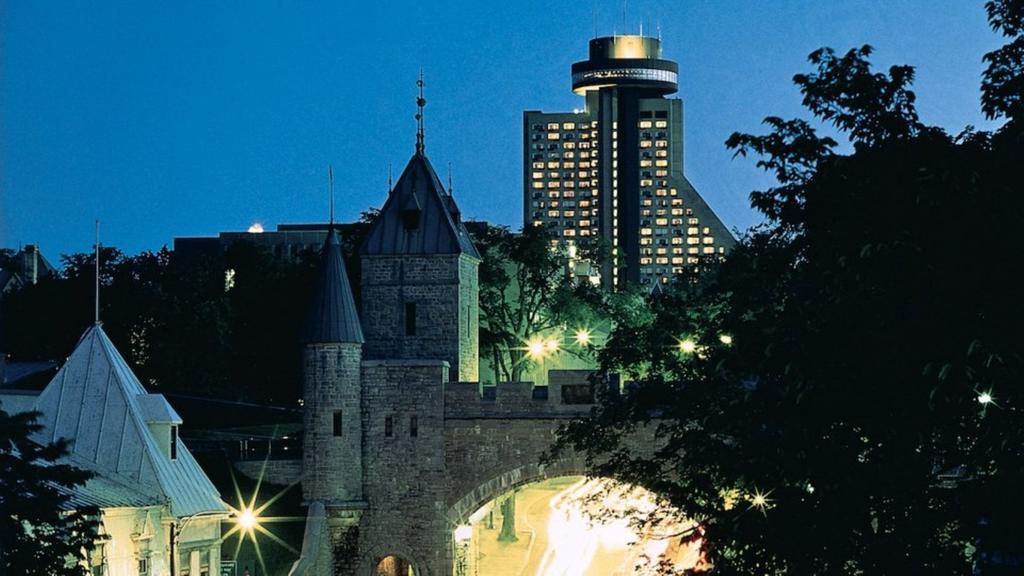 Hotel Le Concorde Quebec Exterior foto