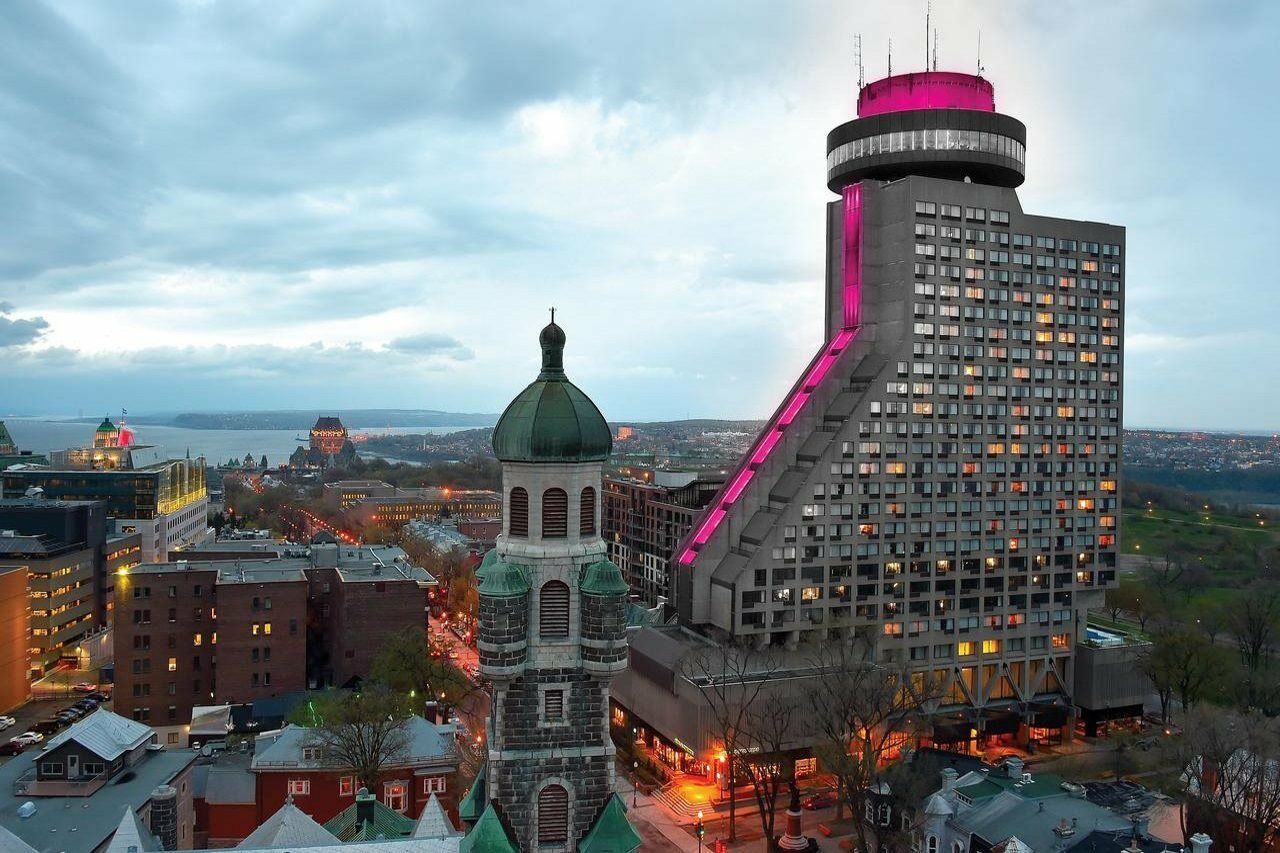 Hotel Le Concorde Quebec Exterior foto